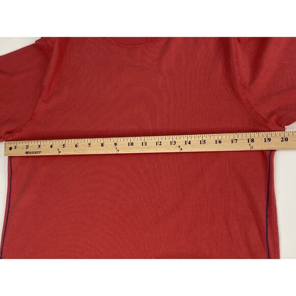 Gramicci Short Sleeve T-Shirt Mens Medium Pink Coral Short Sleeve Climbing - Picture 14 of 16